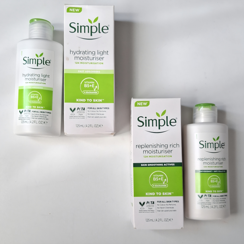 مرطوب کننده سیمپل مدل لایت 🌱